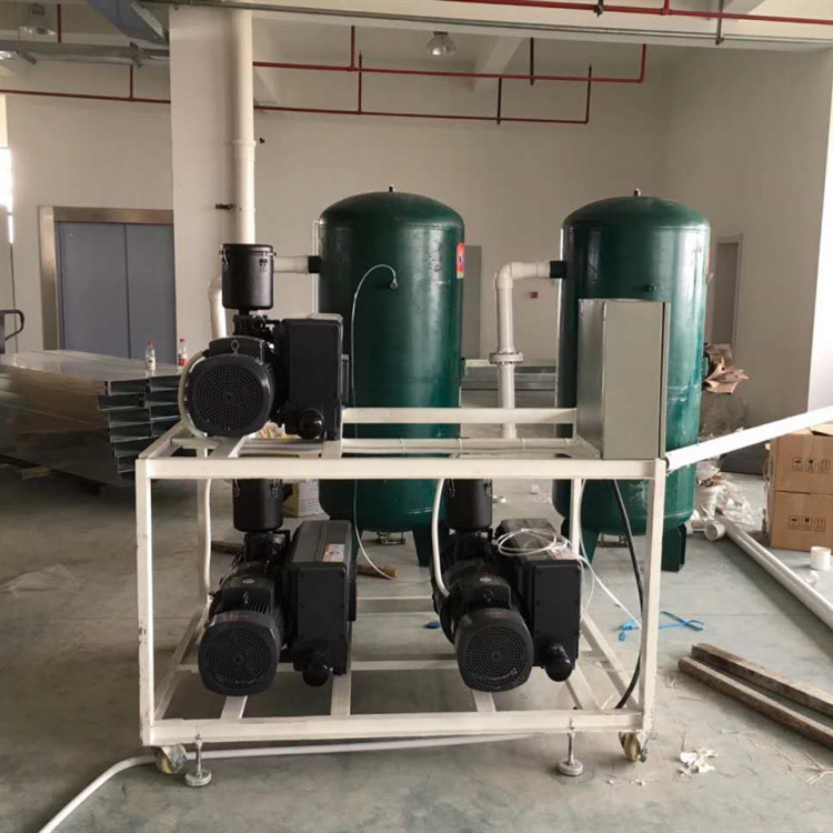 旋片真空泵机组